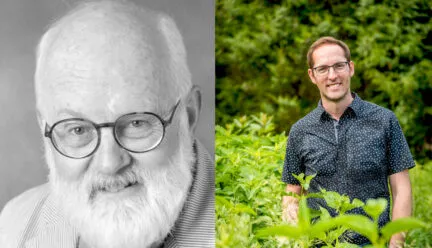 Photos of Terry Harkness (left) and Thomas Rainer (right)