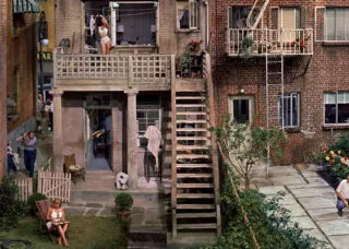 Still from the film Rear Window (1954), directed by Alfred Hitchcock