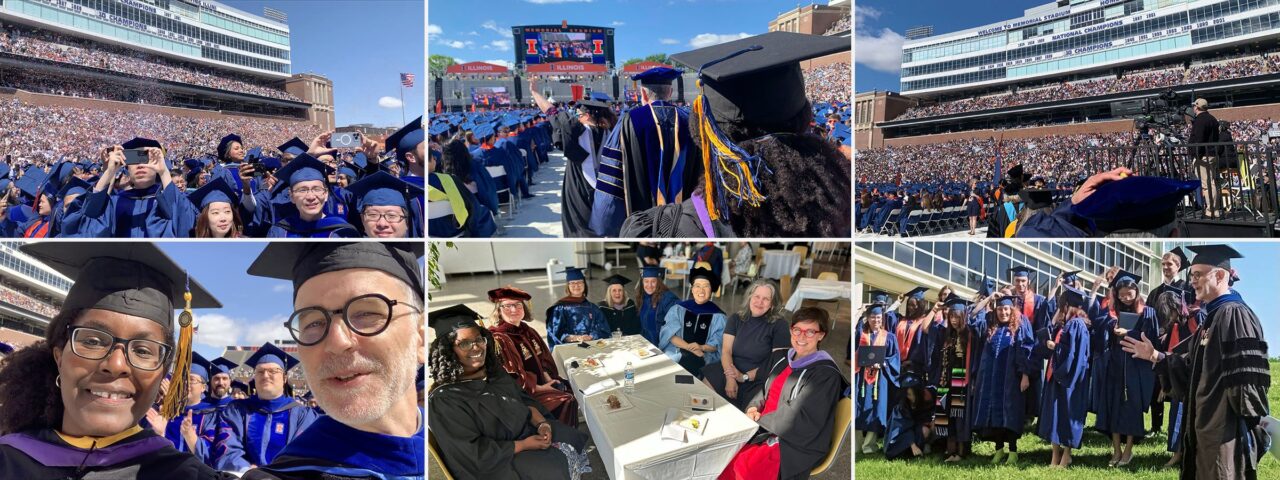collage of graduation images