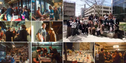 Students engaging to industry practitioners.
