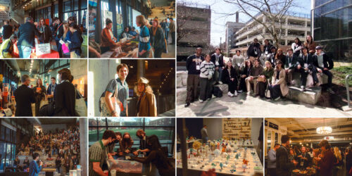 Students engaging to industry practitioners.