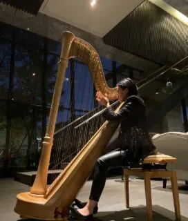 Harpist Dai-An Liu