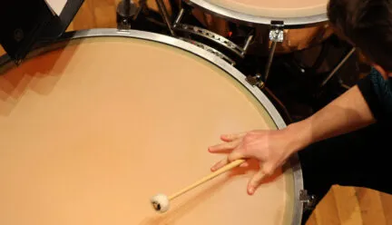 Drumhead with Mallet