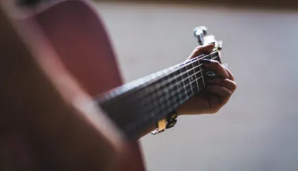 guitar playing