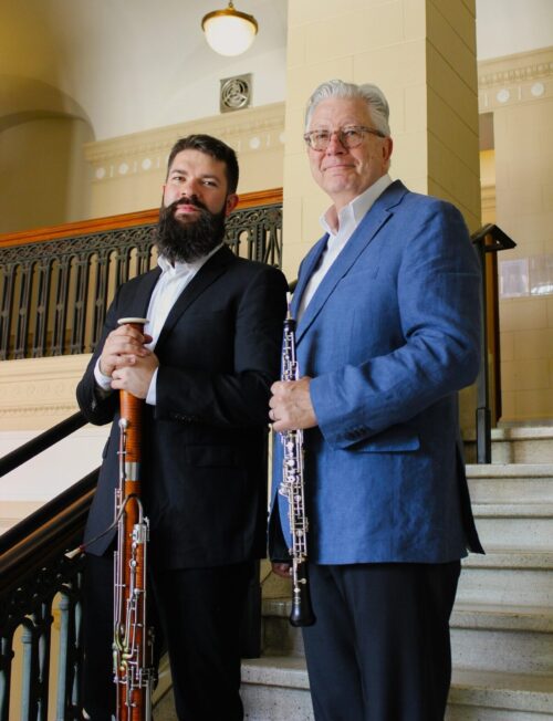 Ben Roidl-Ward (Left) Professor John Dee (Right)