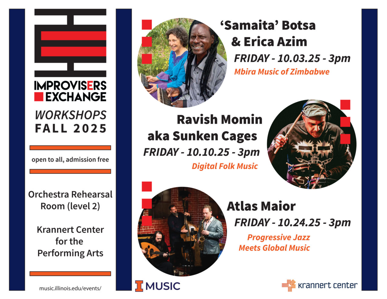 Improvisers Exchange Fall Workshops