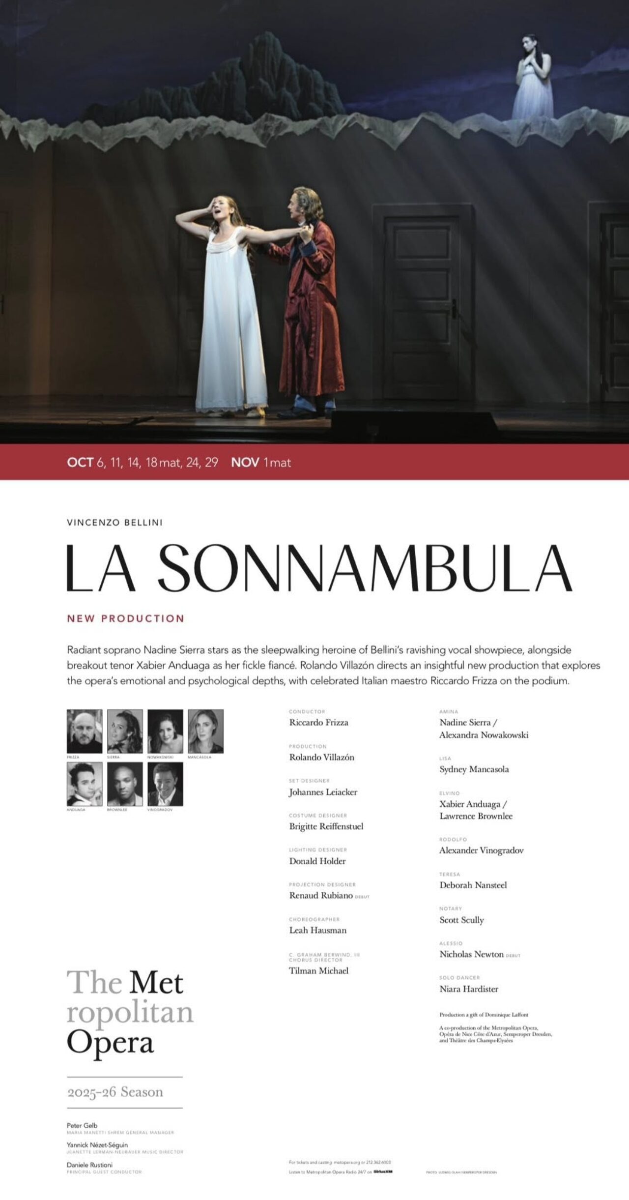 The Metropolitan Opera presents: La Sonnambula, starring UIUC alumna Alexandra Nowakowski (BM Voice 14')
