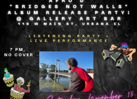 Pete 'Afro D' Shungu "Bridges Not Walls" Album Release Party