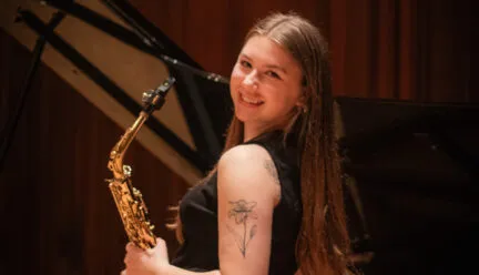 Lily Knaack, saxophone