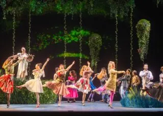 One of the scenes from last year's production of L'Orfeo.