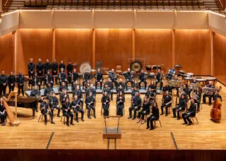 Illinois Wind Symphony, Fall 2025 (photo by Jonathan Whitaker)