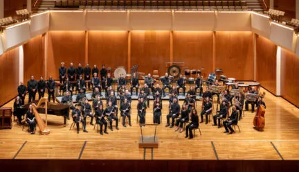 Illinois Wind Symphony, Fall 2025 (photo by Jonathan Whitaker)