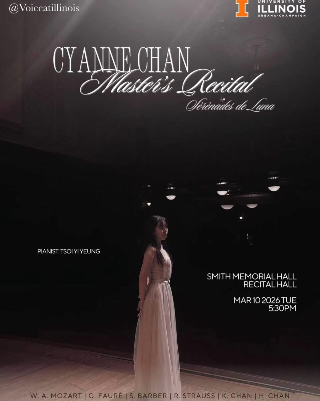 Cyanne Chan Master's Recital
