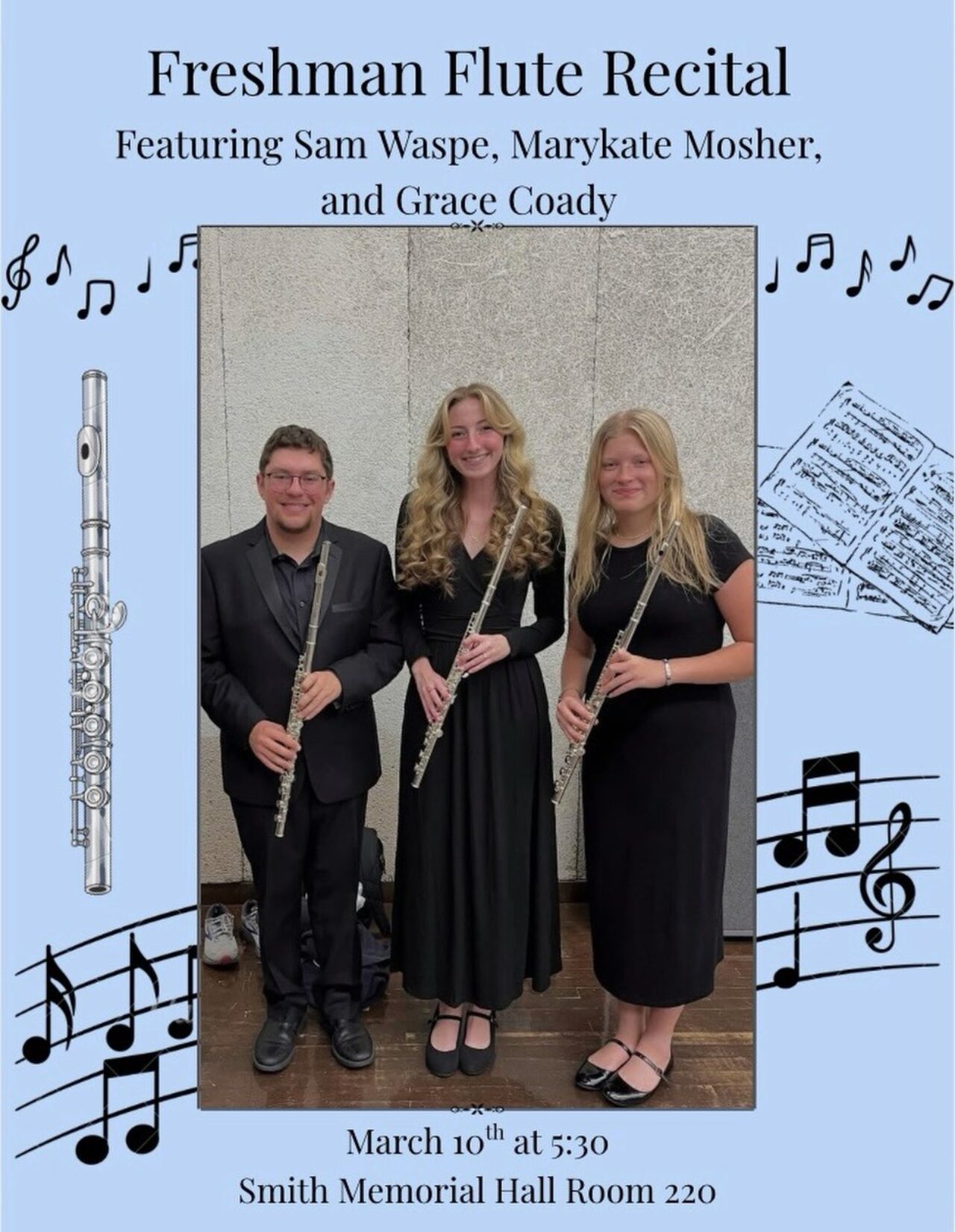 Freshman Flute Recital 3.10.26