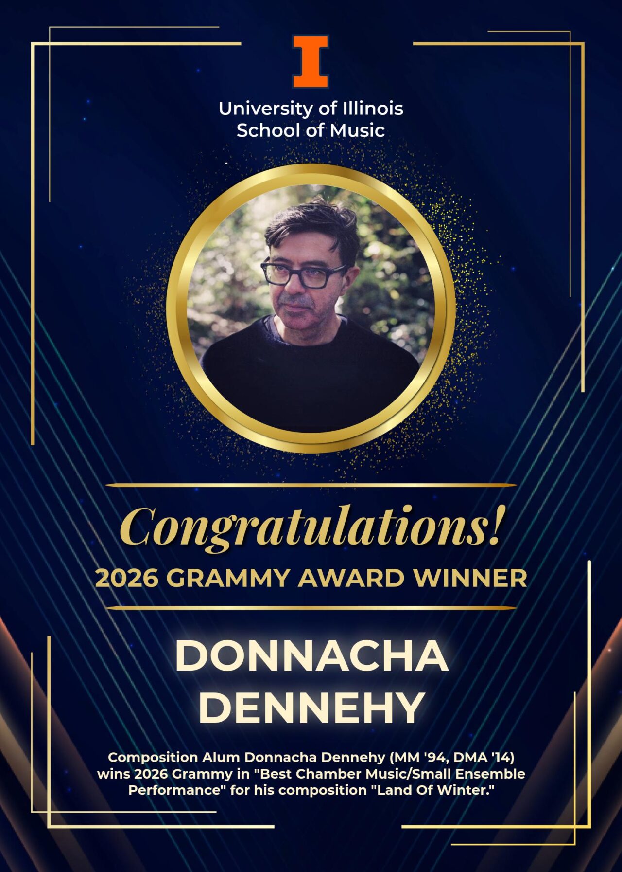 Donnacha Dennehy Grammy Award announcement