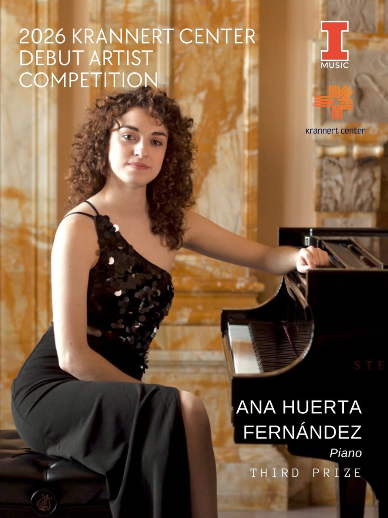 2026 Krannert Center Debut Artist Competition Third Prize: Ana Huerta Fernández, piano