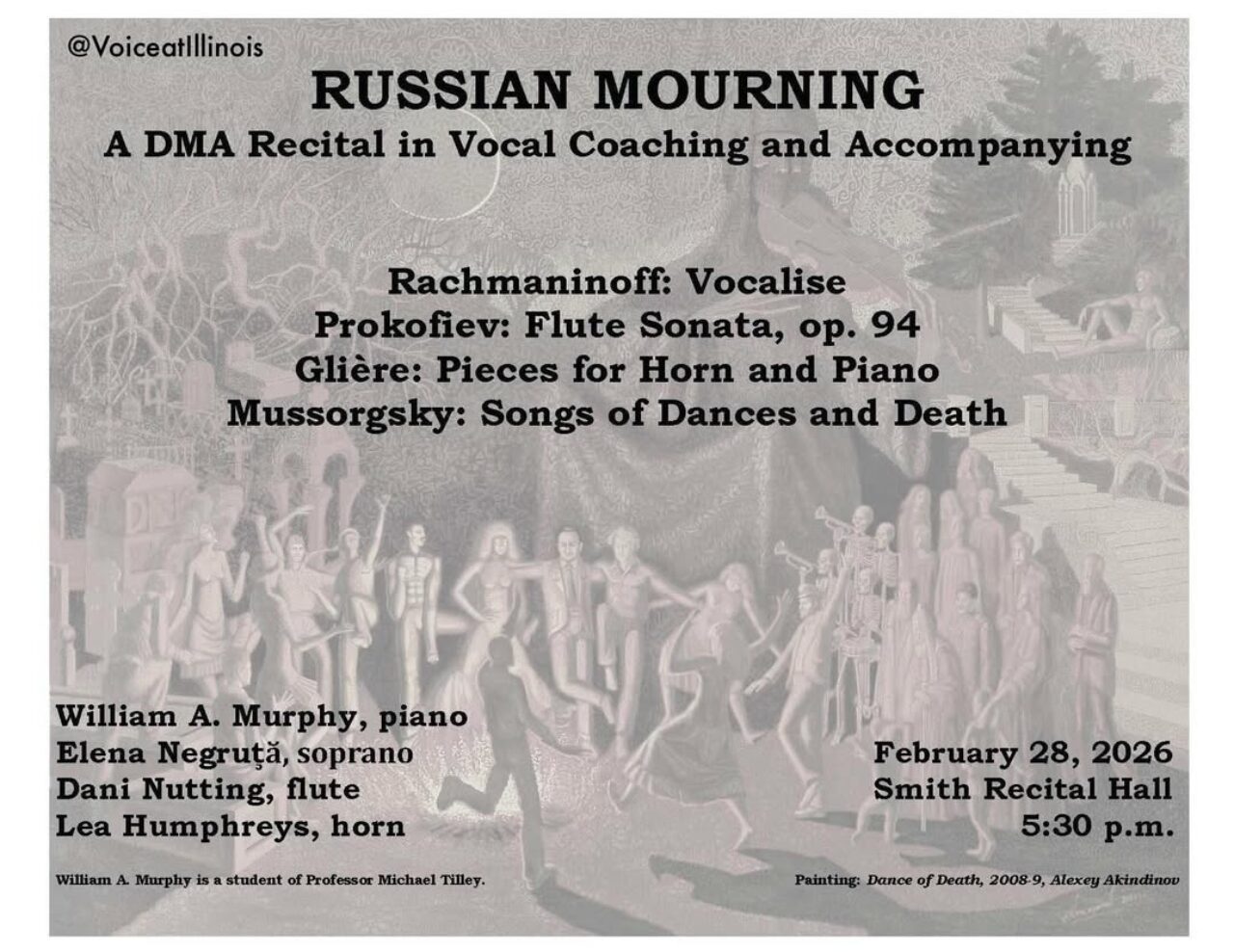 Russian Mourning William Murphy Recital