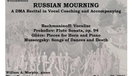 Russian Mourning William Murphy Recital