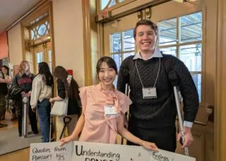 Liam Kelly and Rachel Yeonwoo Cho