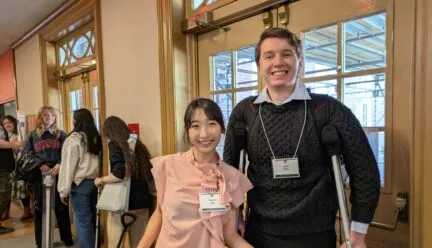 Liam Kelly and Rachel Yeonwoo Cho