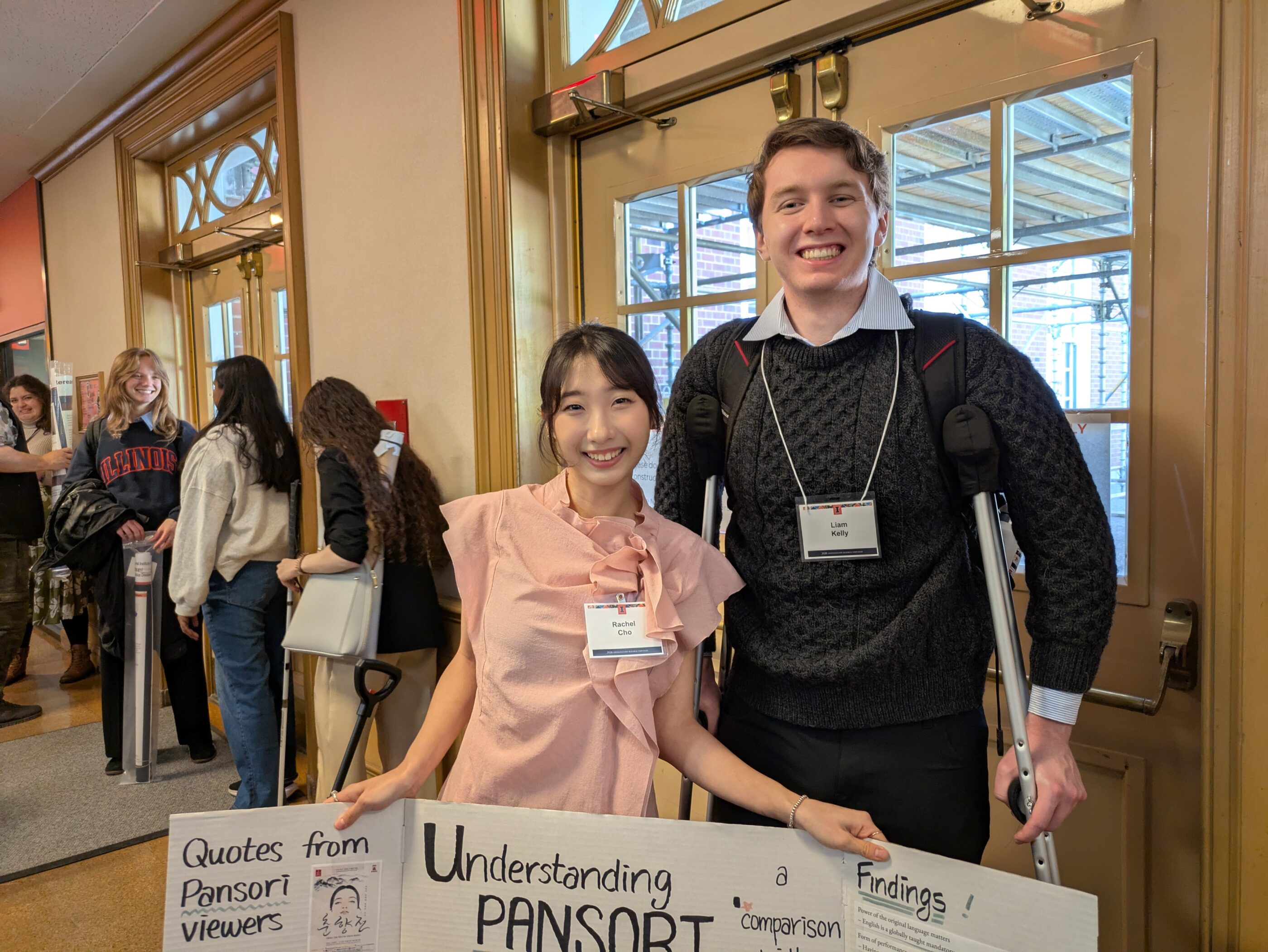 Liam Kelly and Rachel Yeonwoo Cho