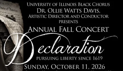 Black Chorus poster