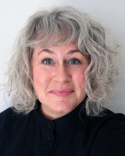 person smiling at camera