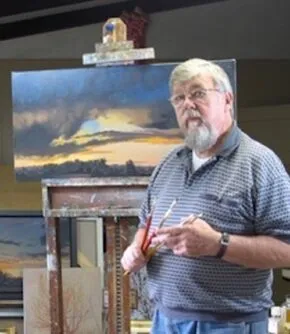 Harry Breen painting