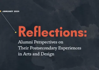 graphic with "reflections"