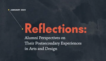 graphic with "reflections"