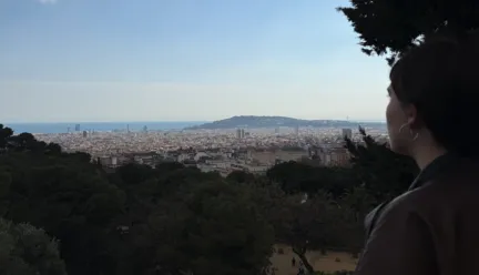 View of Barcelona City