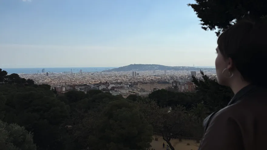 View of Barcelona City