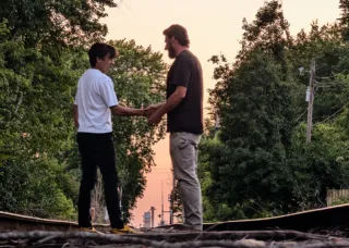 two people holding hands