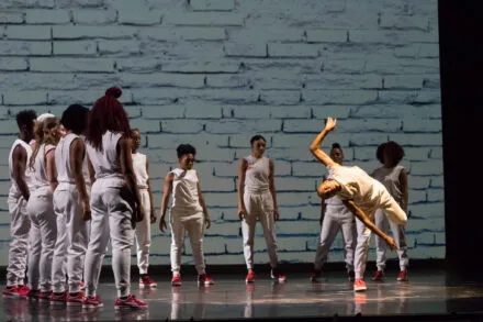 dancers on stage