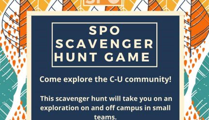 SPO Scavenger Hunt Game, weekend of October 24