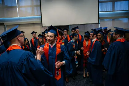 Students at Graduation Day