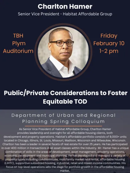 Blue flier with orange and white lettering describing event.