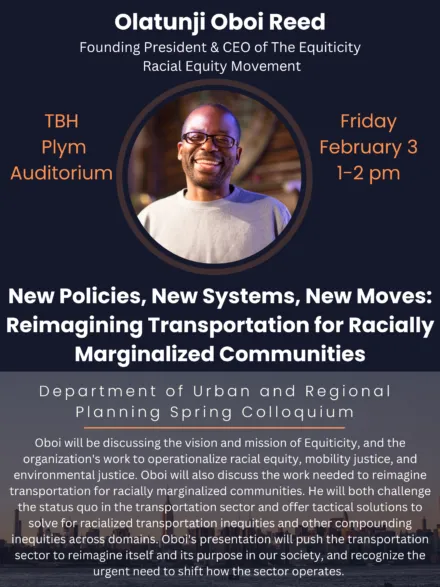 Blue flier with orange and white wording describing event.