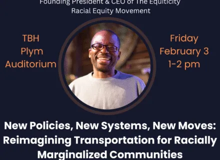 Blue flier with orange and white wording describing event.