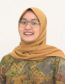 Photo of Frida Caturima Darojati in front of a white background