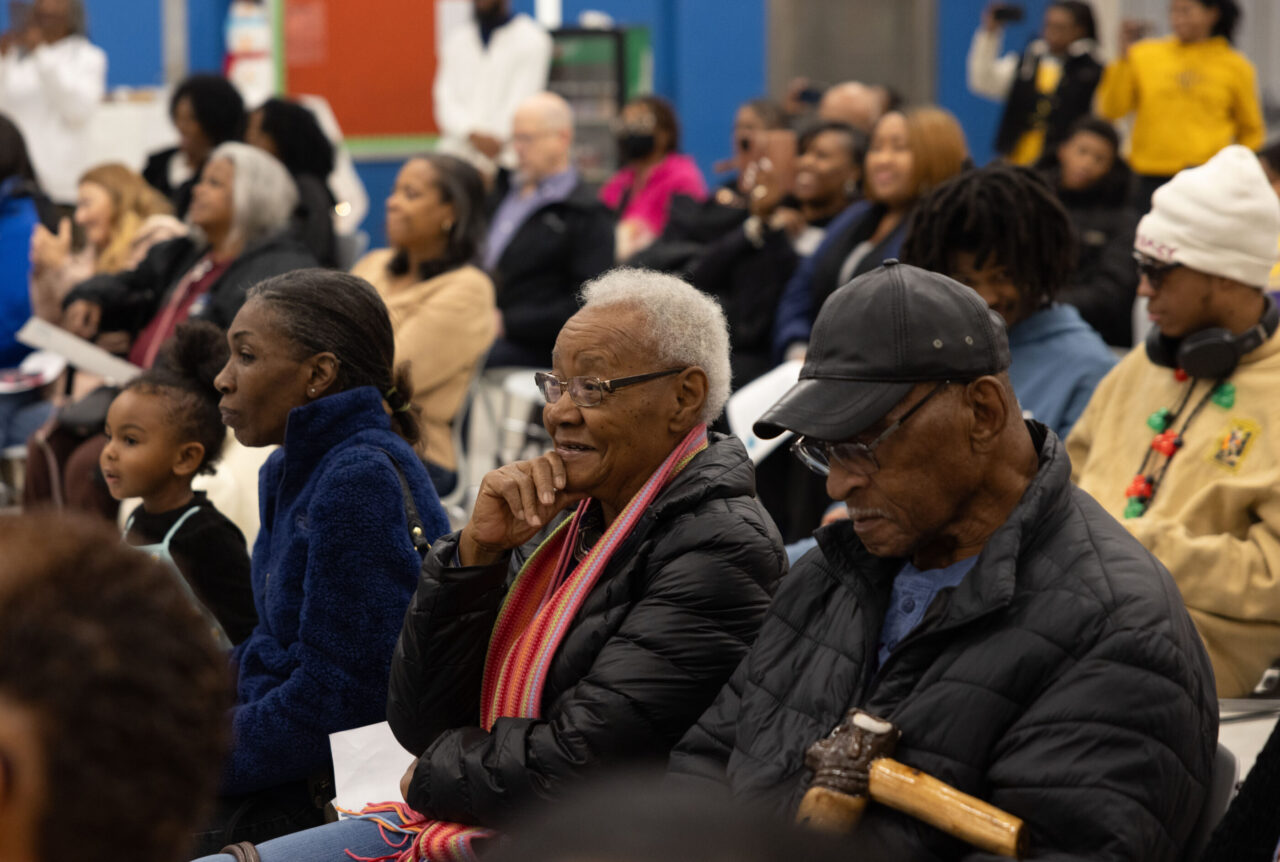 lots of people sitting in chairs