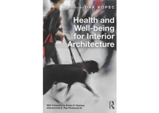 cover of Health and Well-Being for Interior Architecture