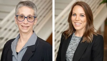 head shots of Lynne Dearborn and AnnaMarie Bliss