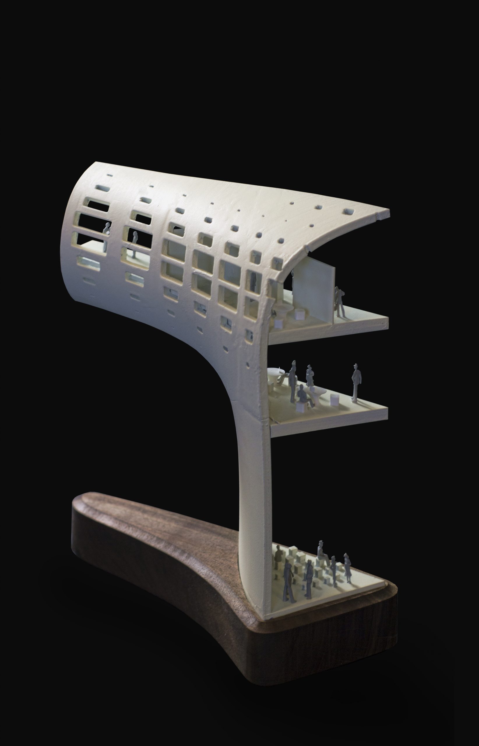 Sectional model