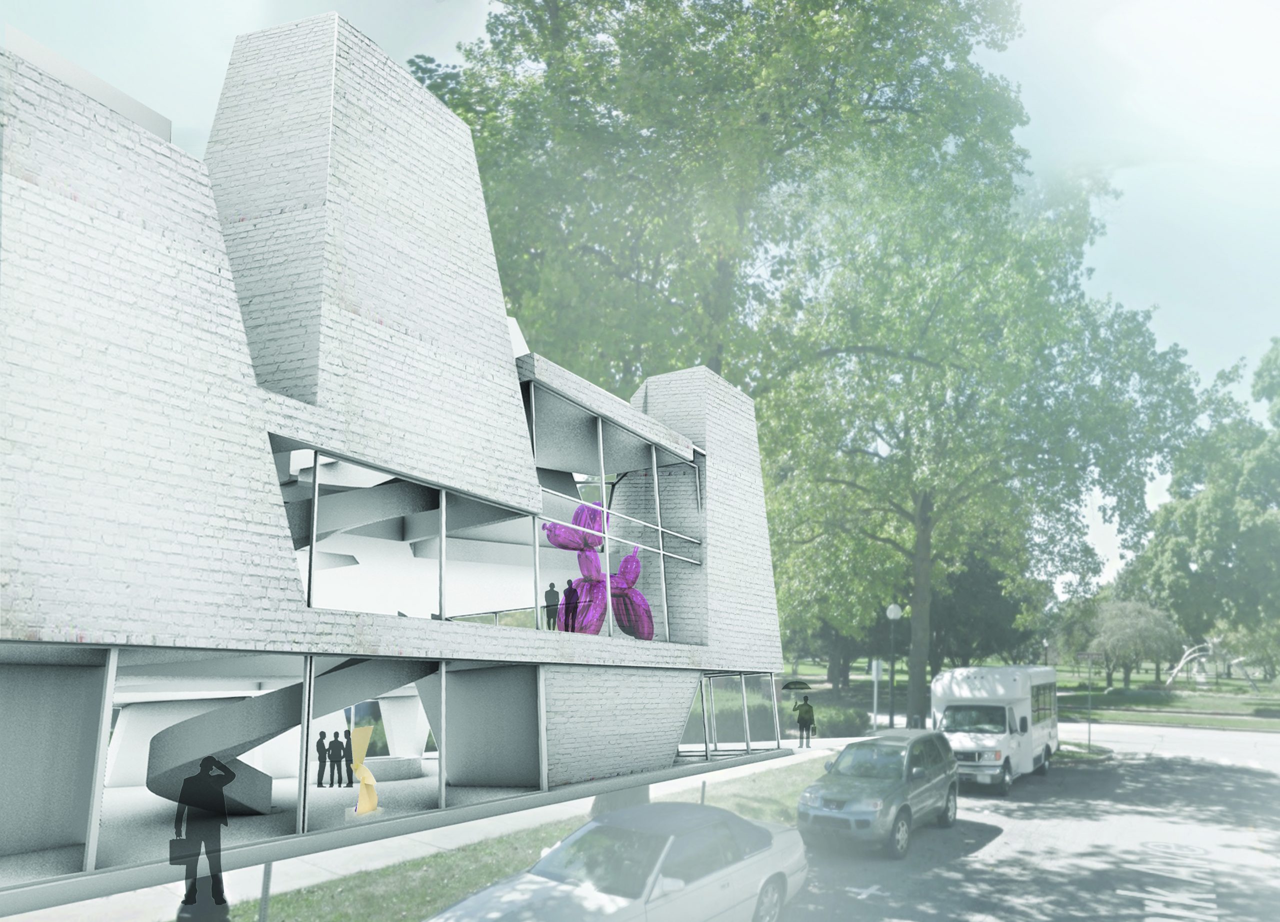 Exterior rendering