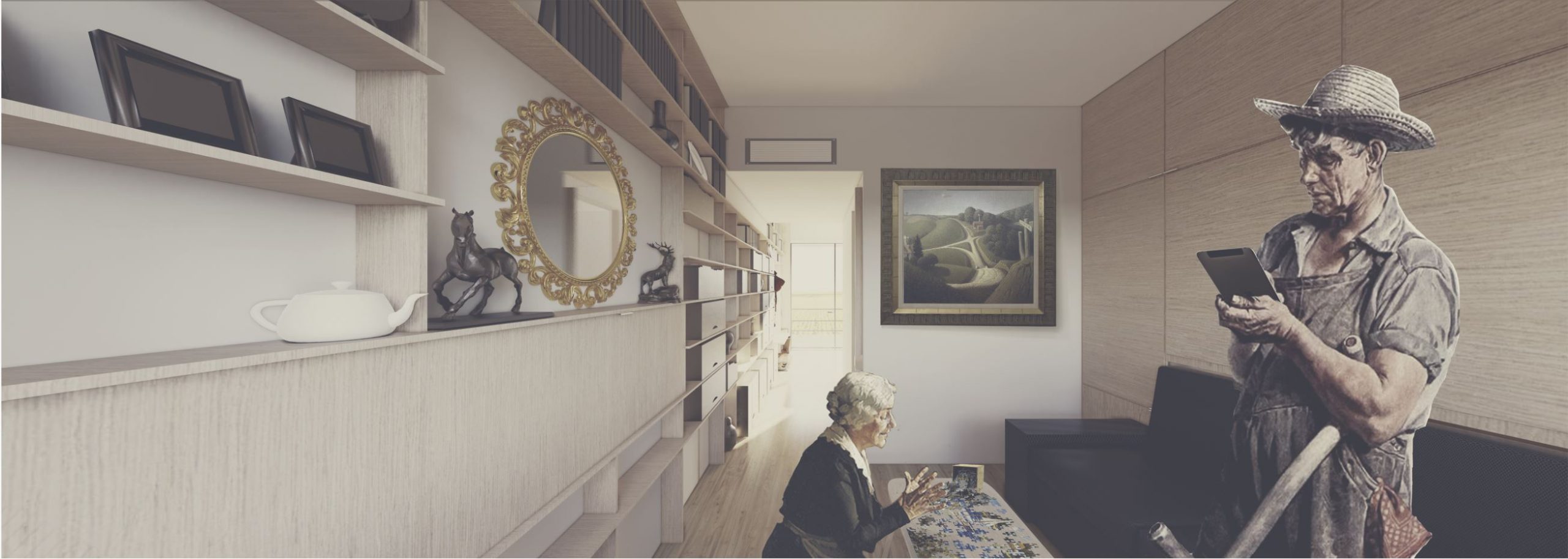 Interior rendering