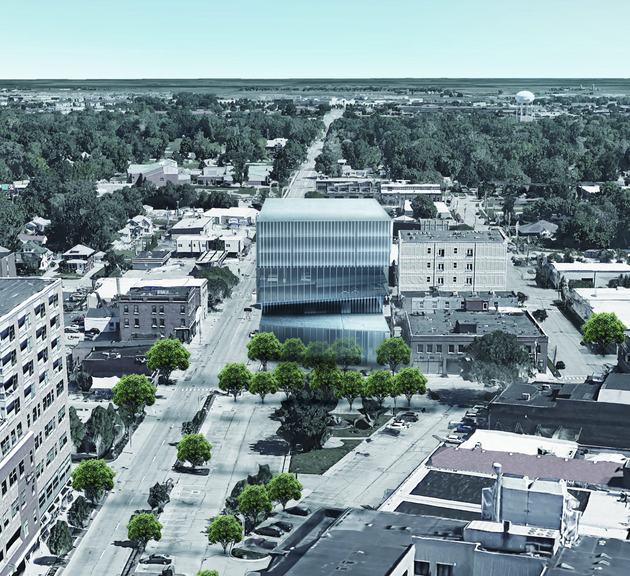 Aerial view