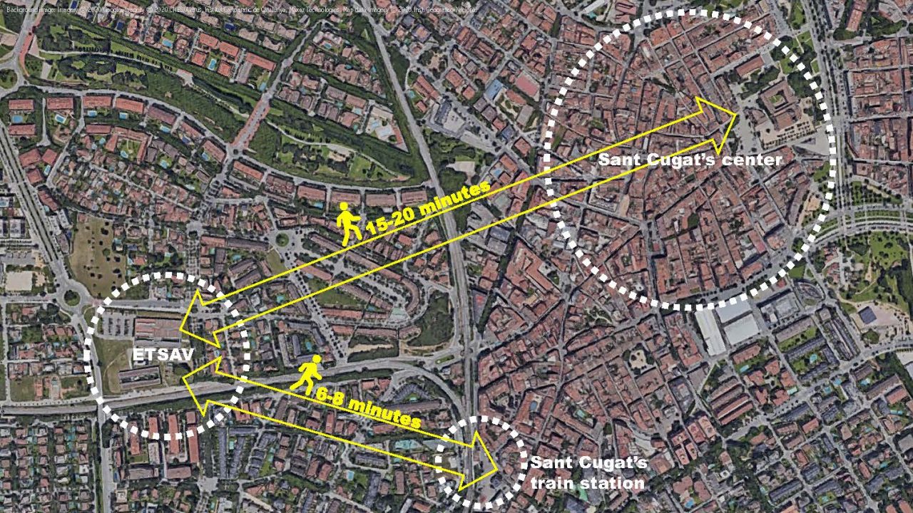 map of barcelona program location 