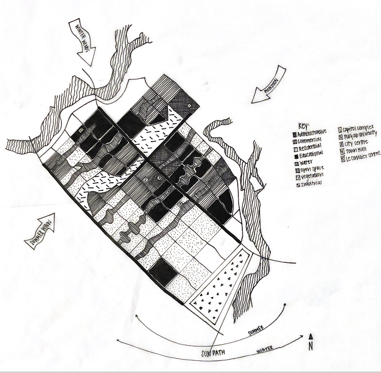 Urban analysis of Chandigarh