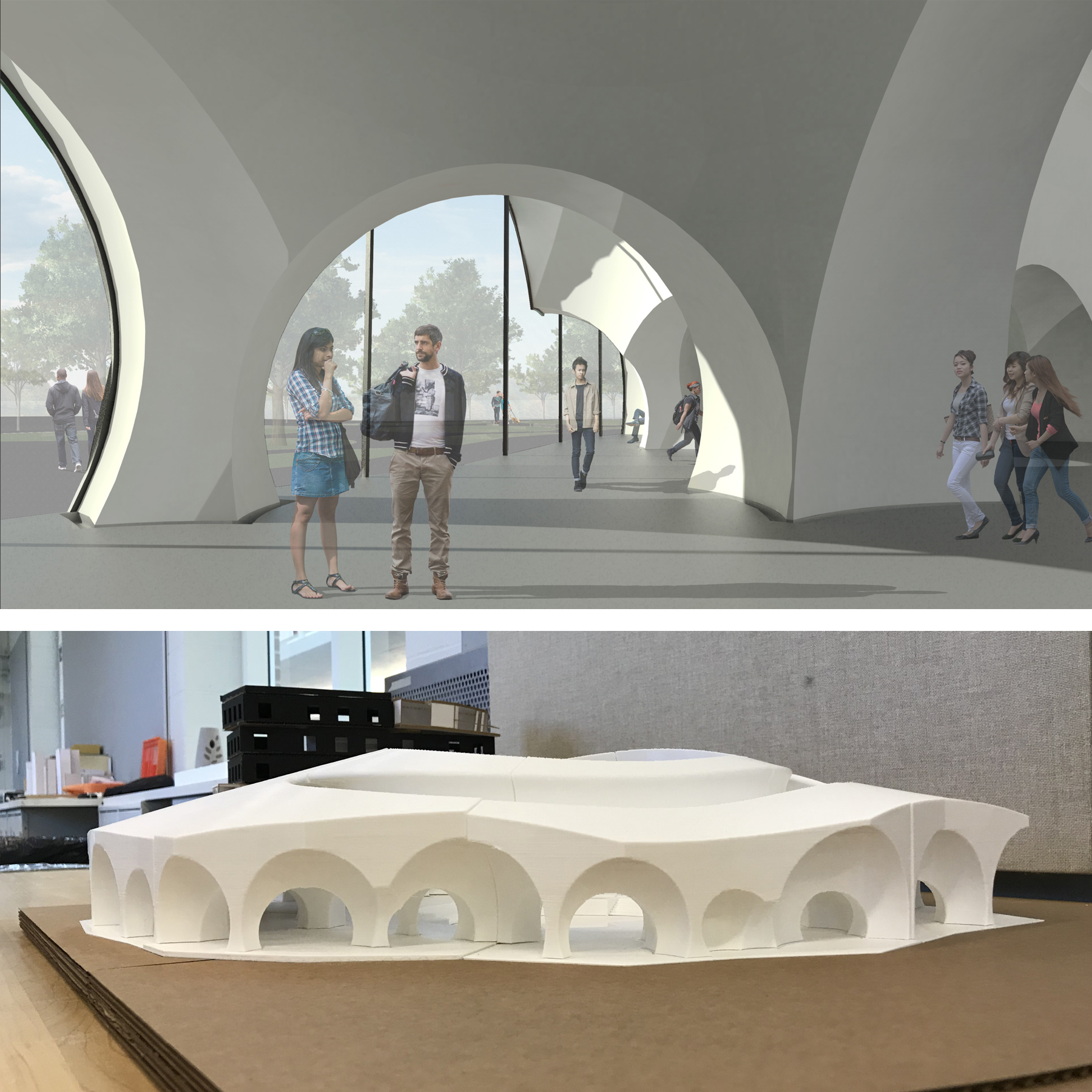 rendering and model